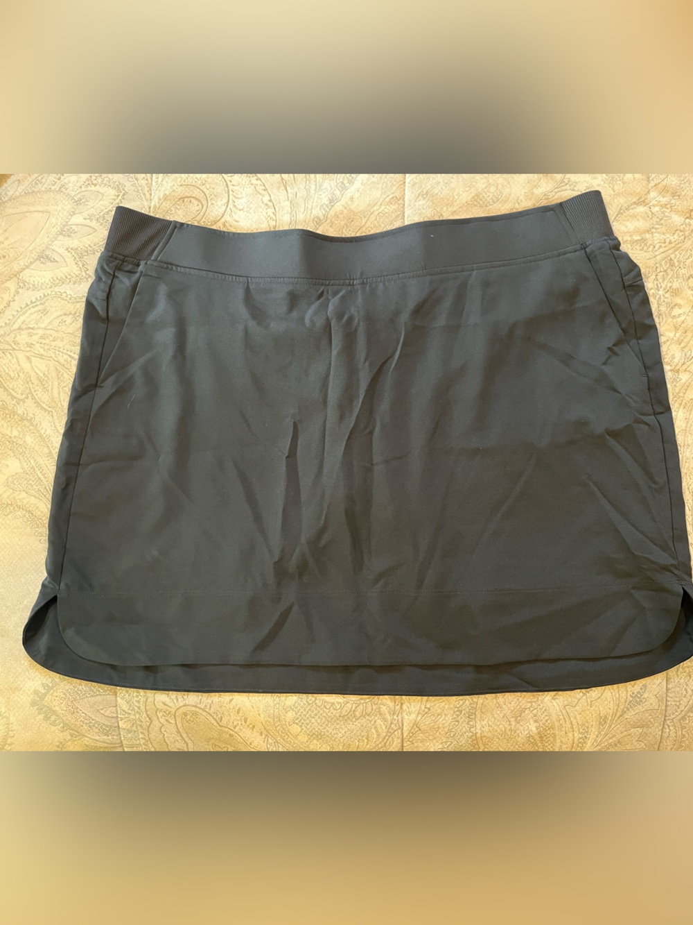 Cypress Club Black Athletic Skort